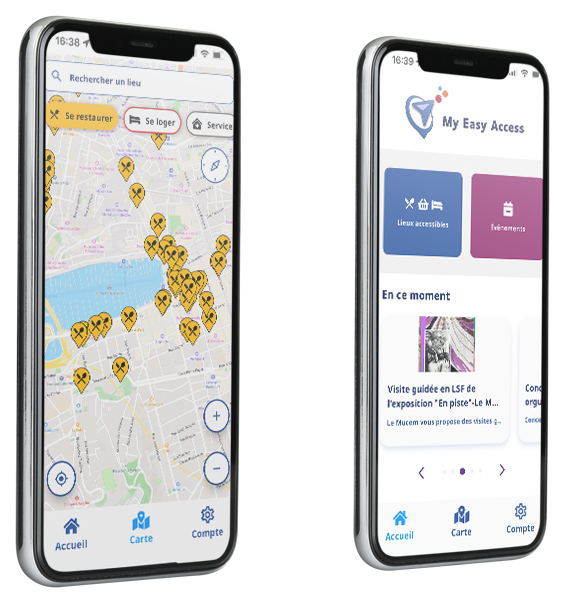 my_easy_access_application images de l'application