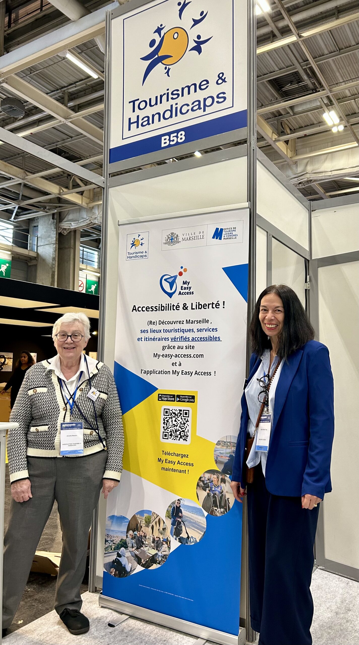 Portrait de ATH et My Easy Access au Salon Autonomic de Paris